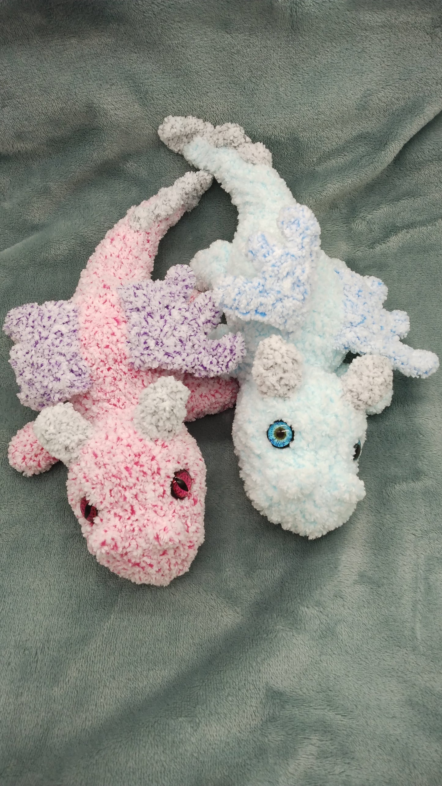 Crochet Stuffed Dragon