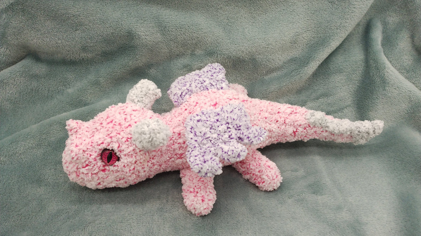 Crochet Stuffed Dragon