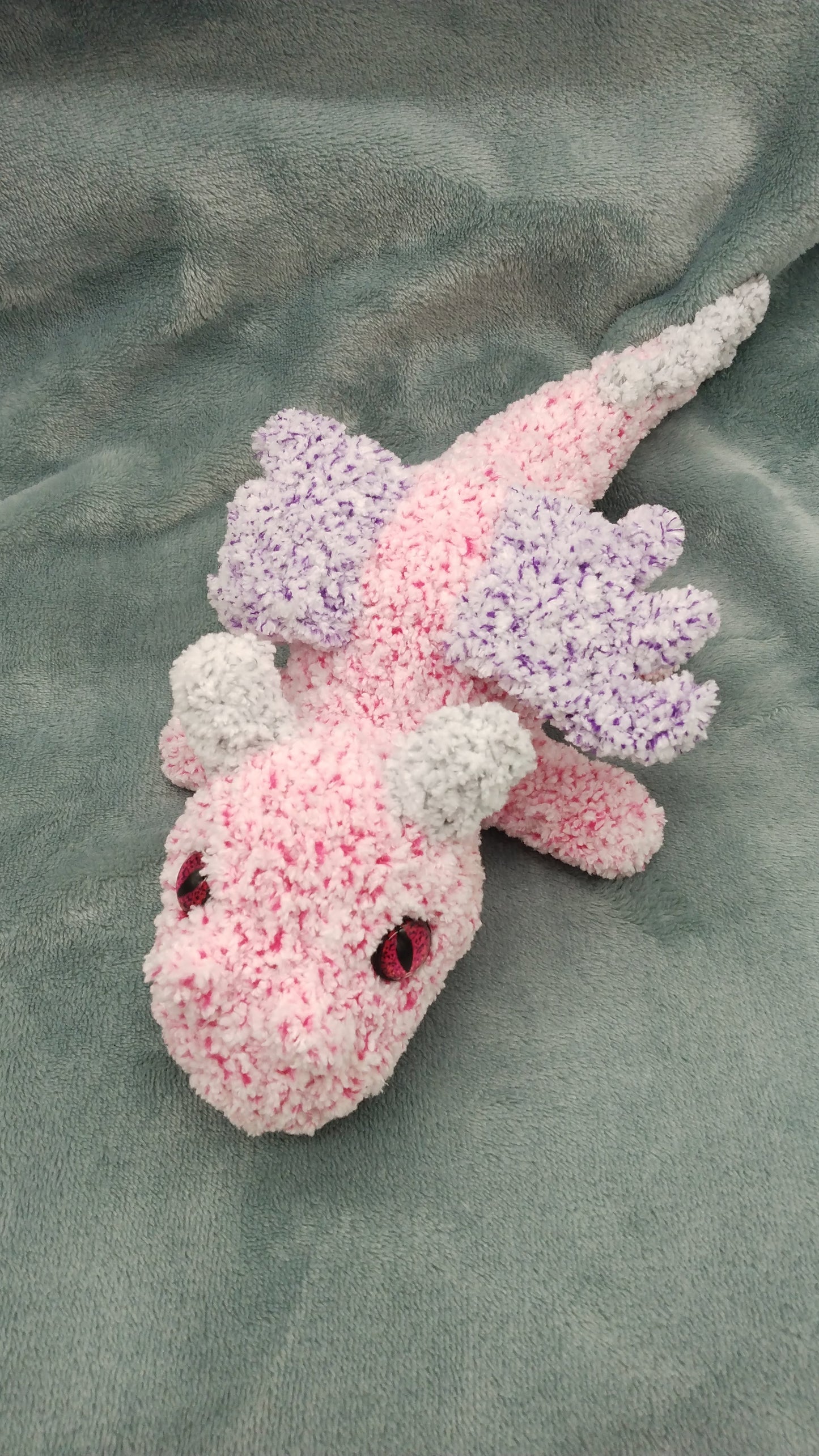 Crochet Stuffed Dragon