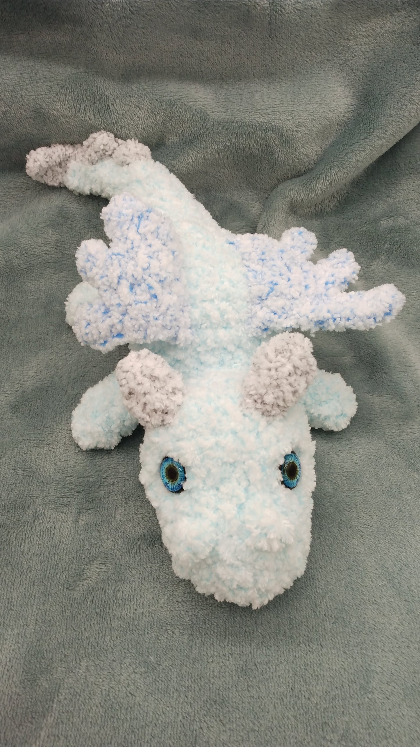 Crochet Stuffed Dragon
