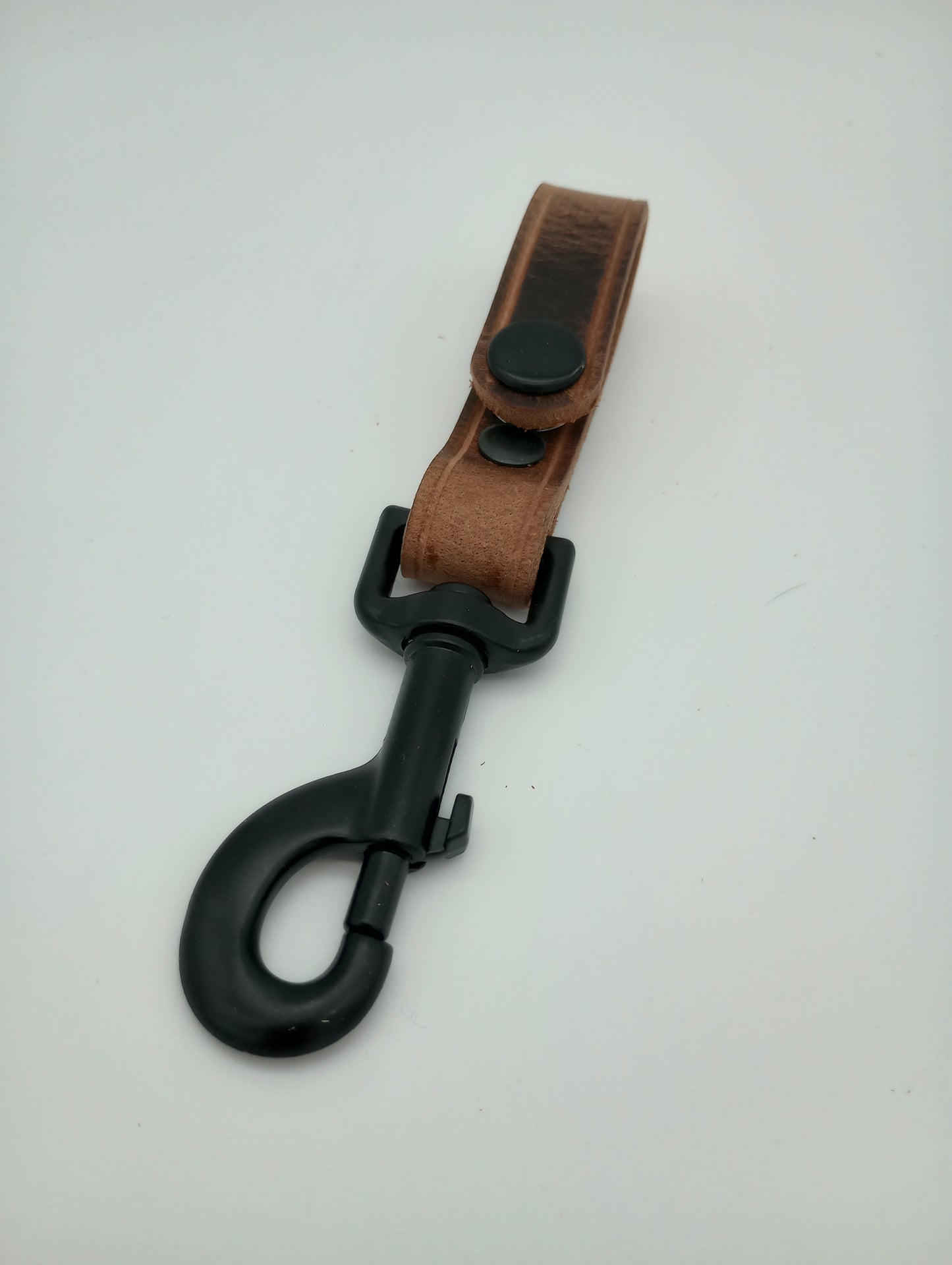 Belt Keeper with Snap Clip