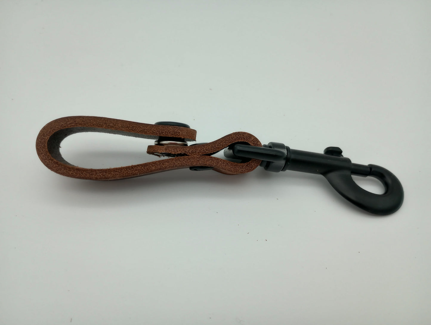 Belt Keeper with Snap Clip