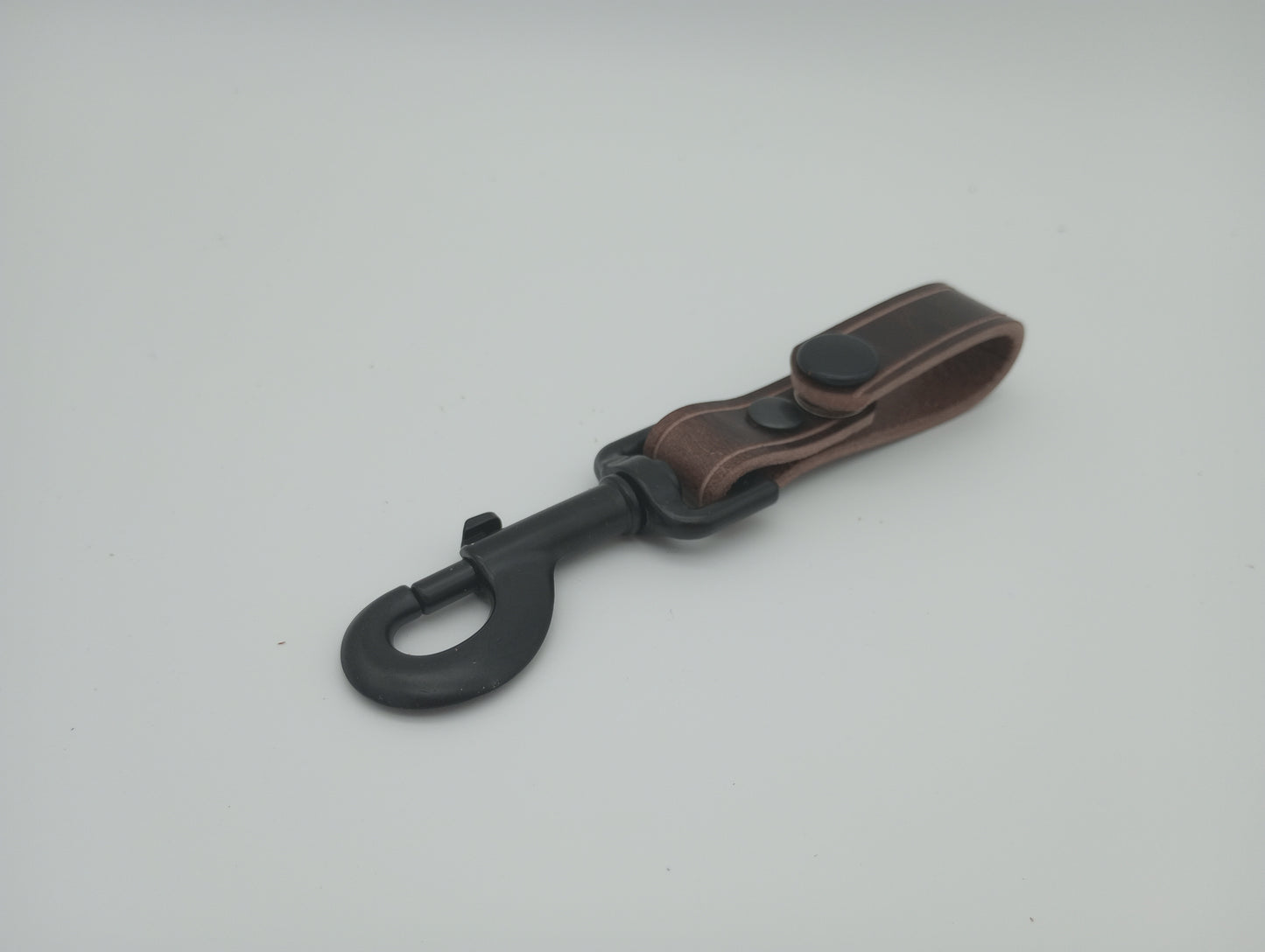 Belt Keeper with Snap Clip