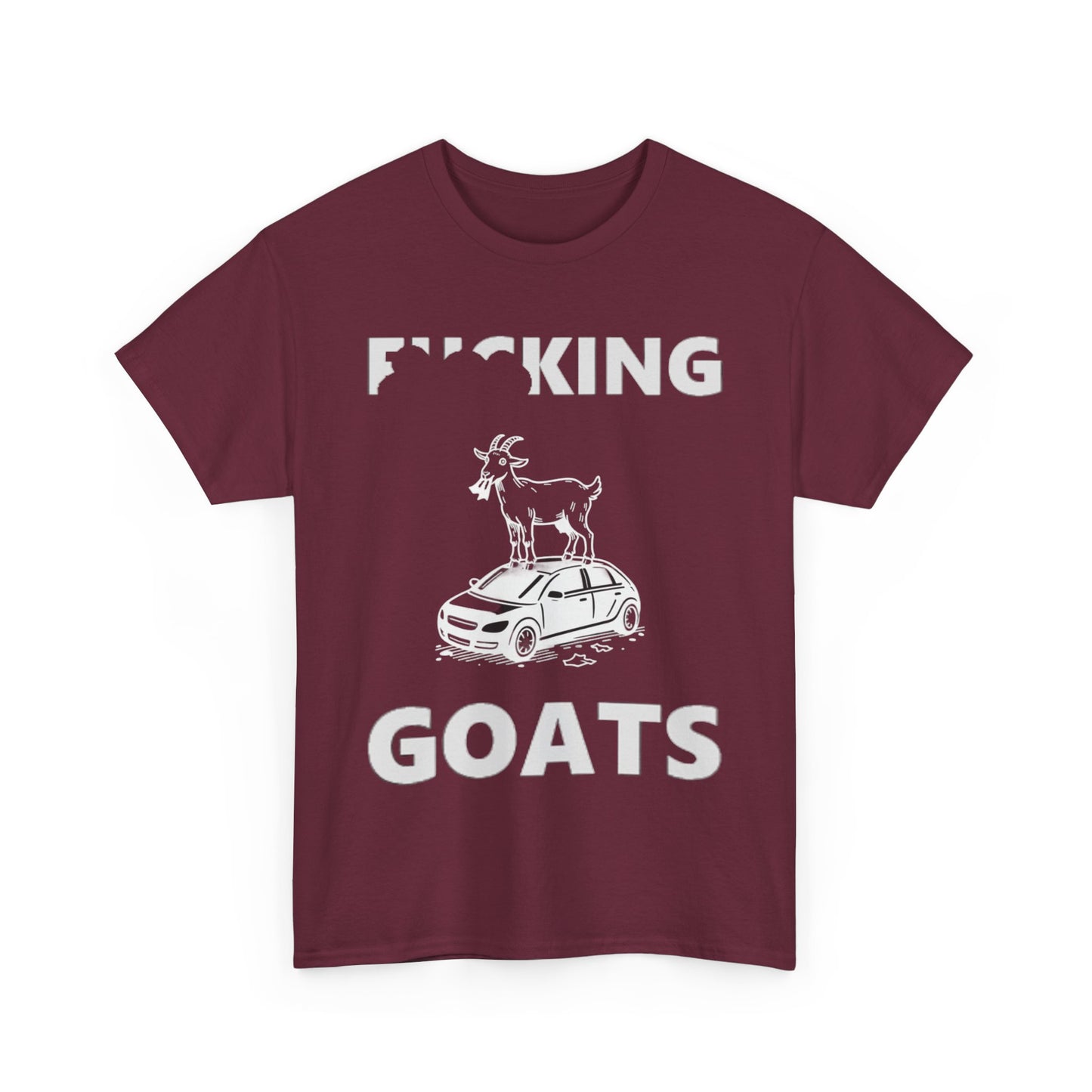 F_KING GOATS Unisex Heavy Cotton Tee