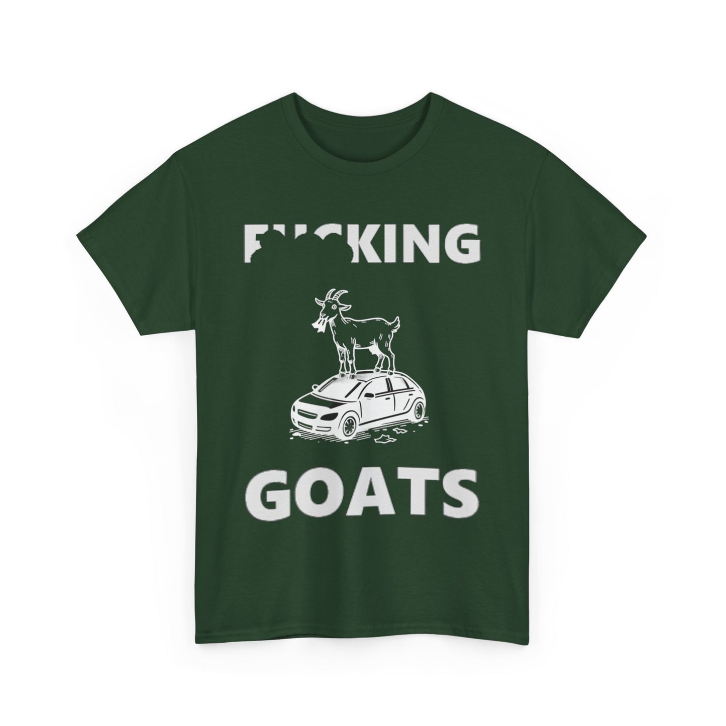 F_KING GOATS Unisex Heavy Cotton Tee