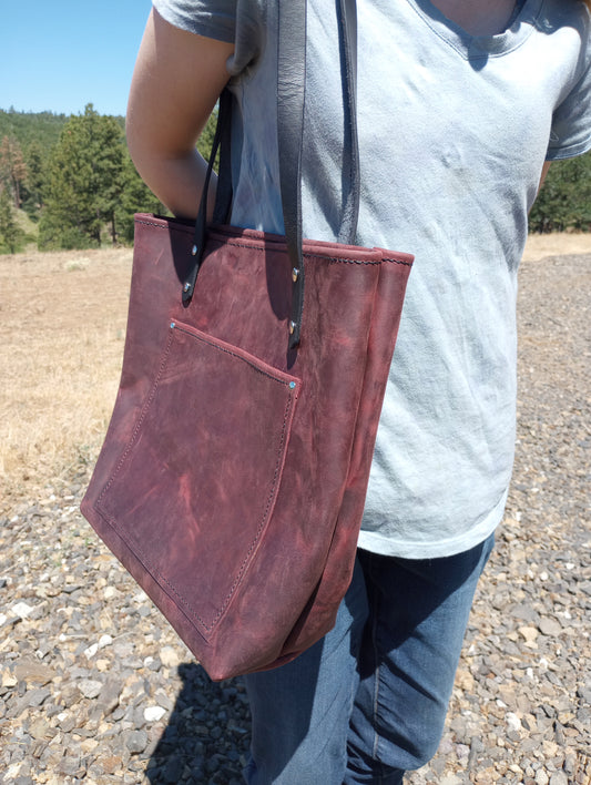 Leather Tote Bag